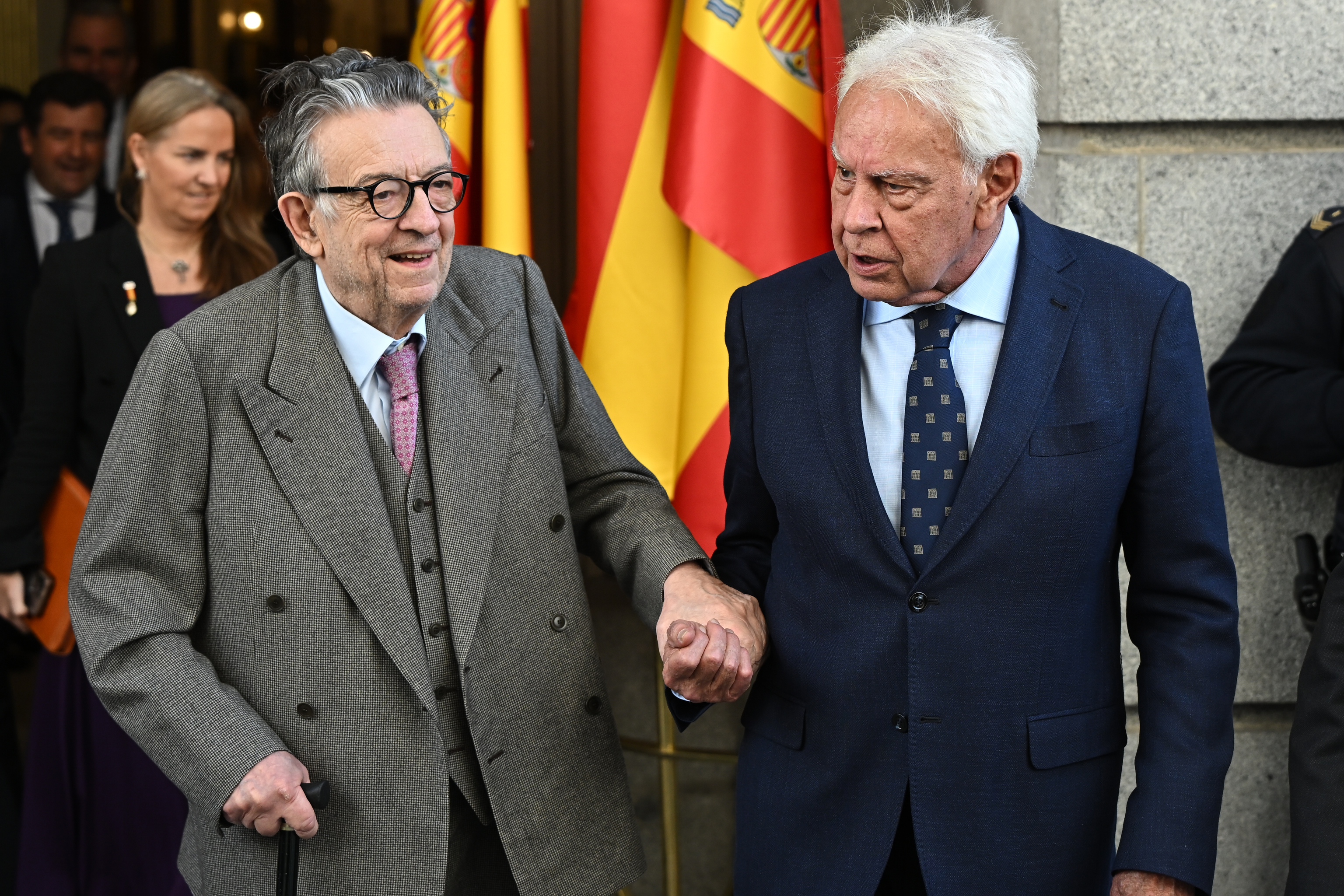 Miguel Herrero y Rodríguez de Miñón y Felipe González