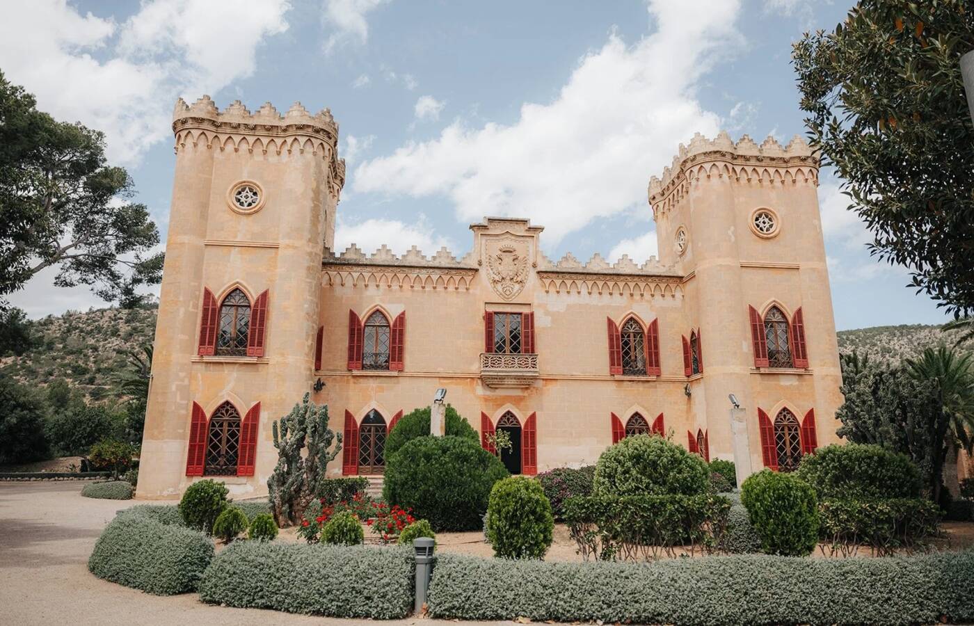 Foto: El castillo de estilo neogótico preferido de los novios en Mallorca. (Berdinat Castle)
