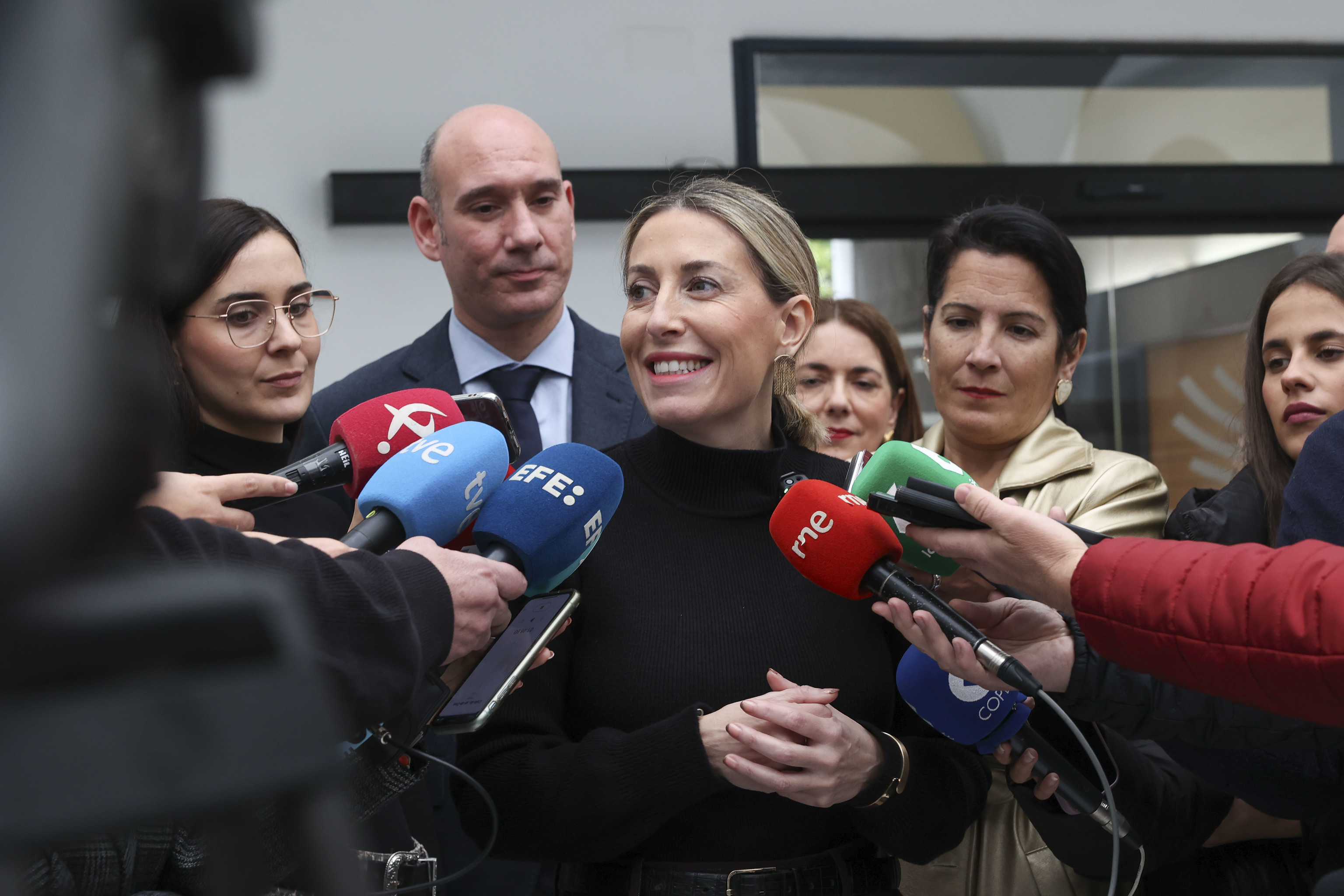 La presidenta extremeña en funciones, María Guardiola.