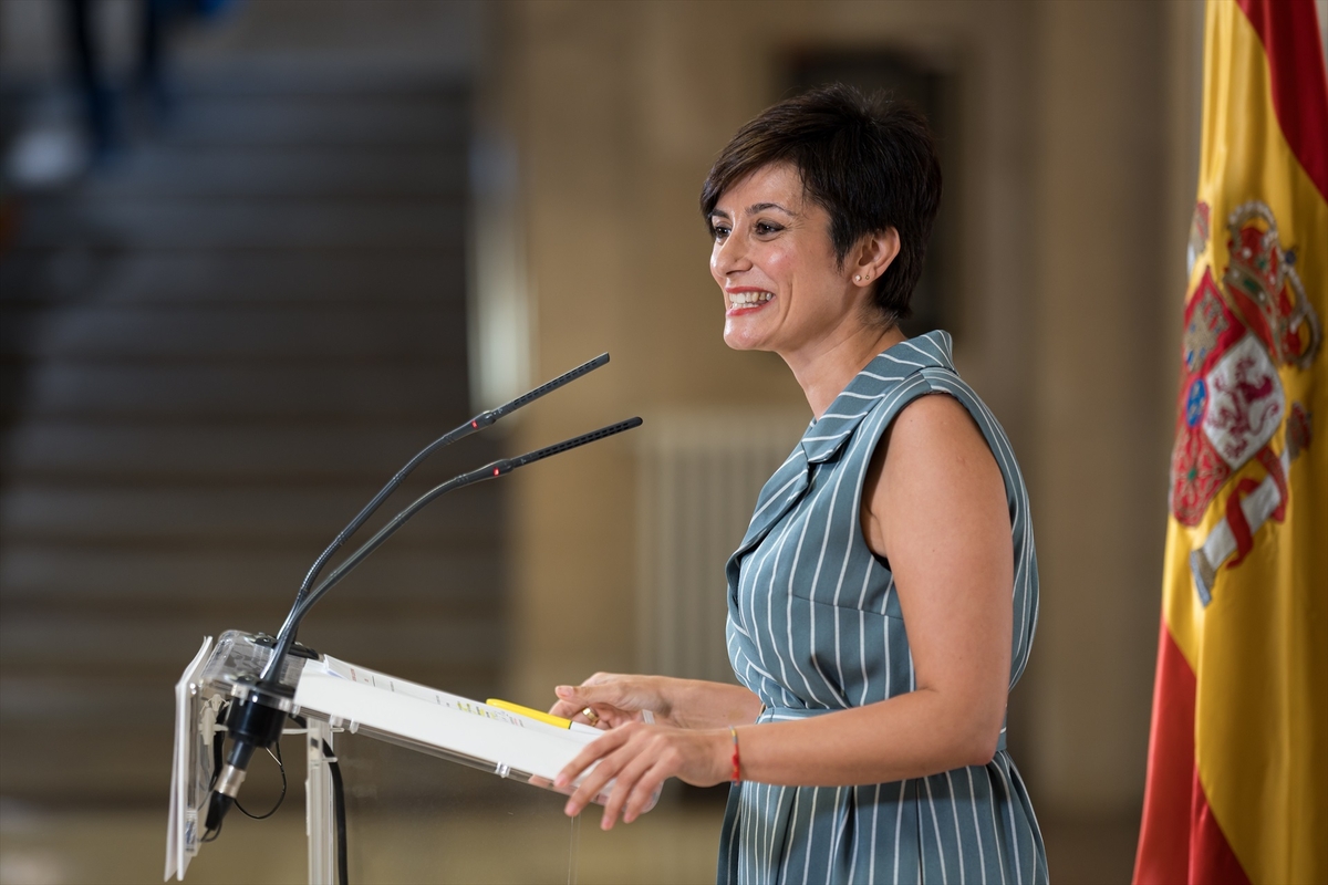La ministra de Vivienda y