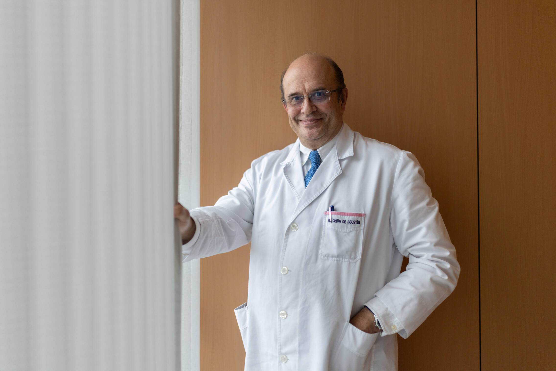 El director de la Unidad de Fertilidad de la CUN, Luis Chiva. (A. M. V.)