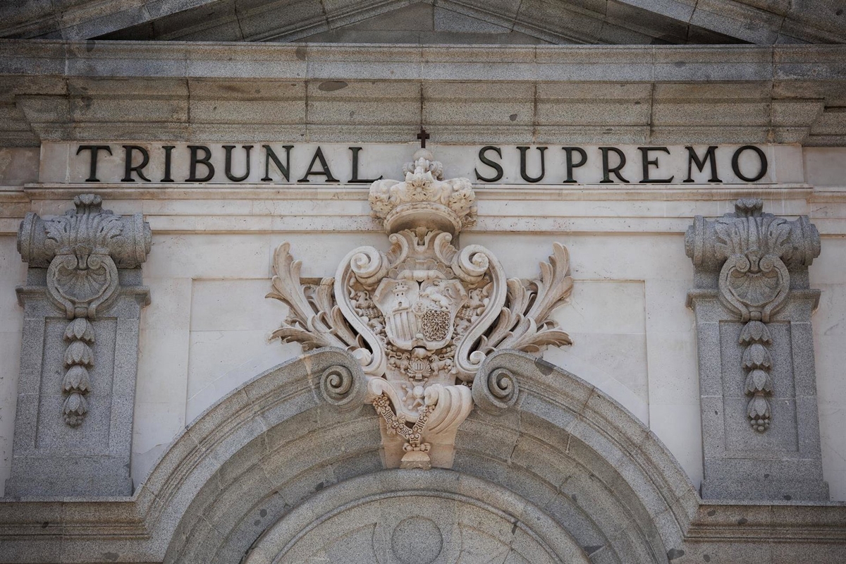 Fachada del Tribunal Supremo, a
