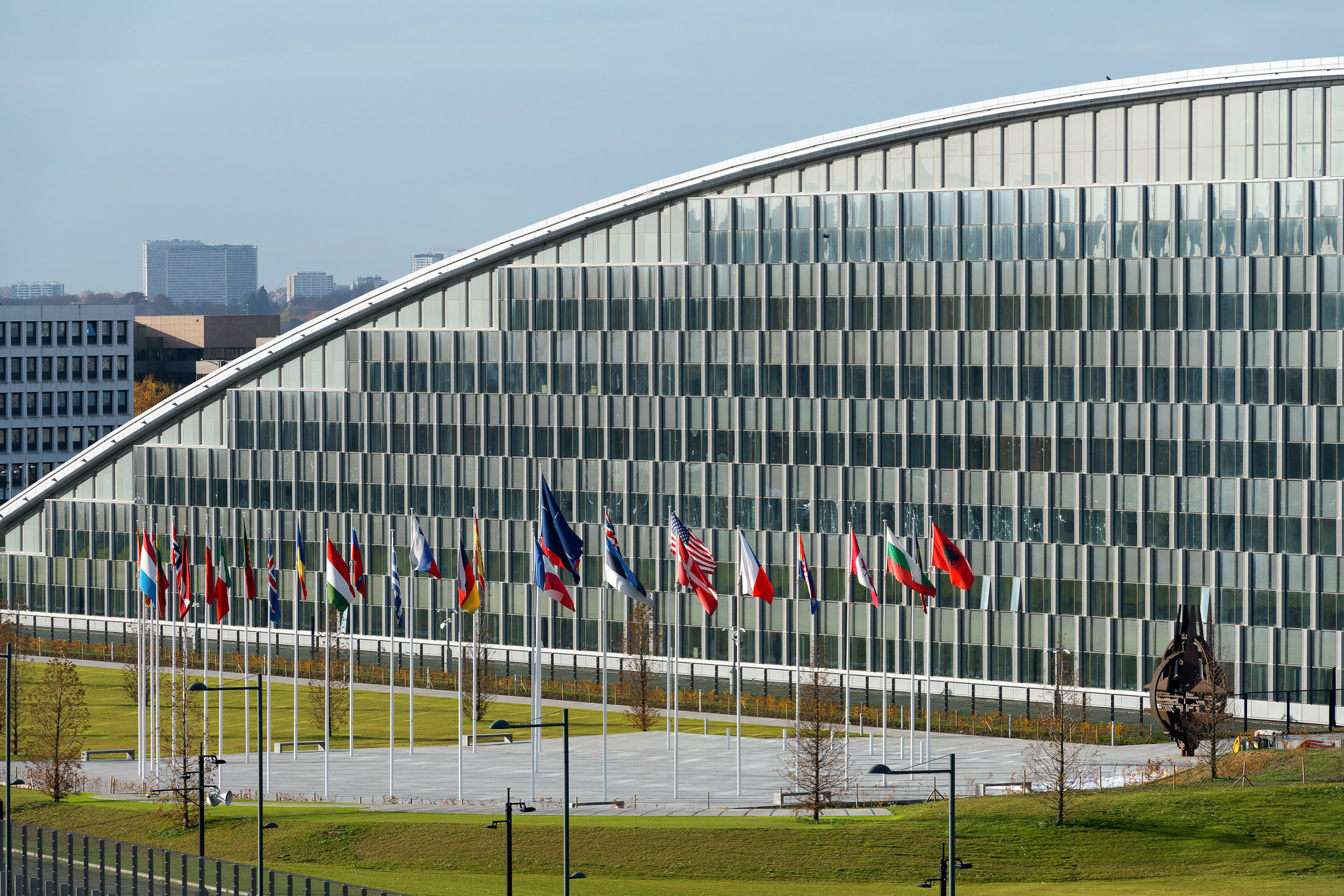 Cuartel general de la OTAN en Bruselas.