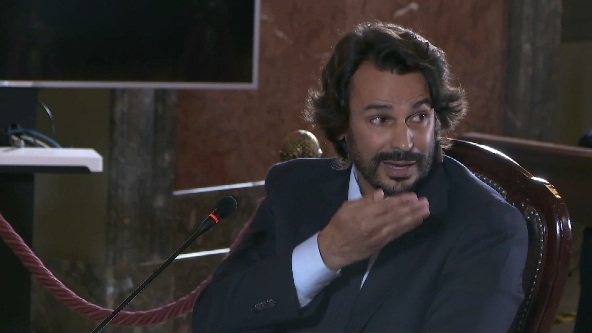 Alberto González Amador, durante el juicio en el Supremo contra Álvaro García Ortiz.