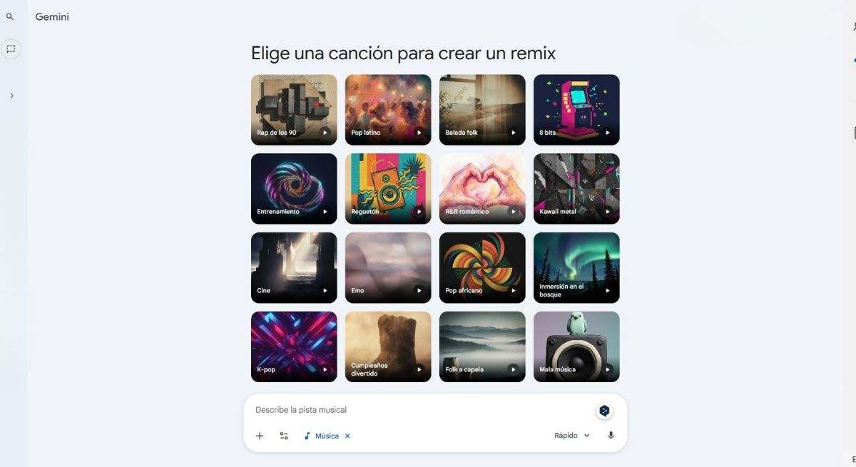 De texto a temazo: la IA de Google, Gemini, ya compone cualquier canción que le pidas en segundos