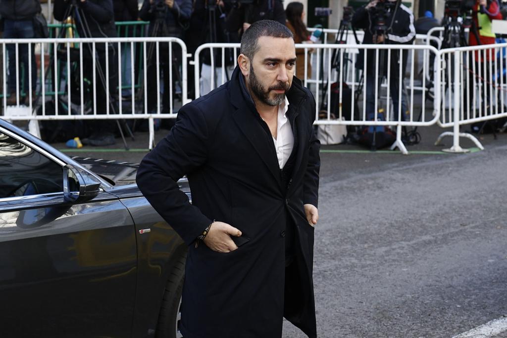 Víctor de Aldama, el jueves, a su llegada al Tribunal Supremo.