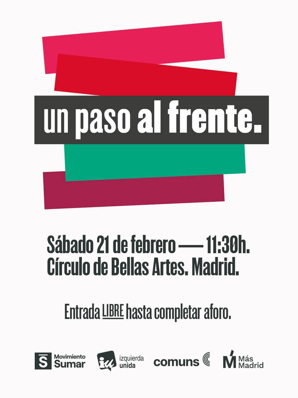 Encabezado del cartel de la presentación