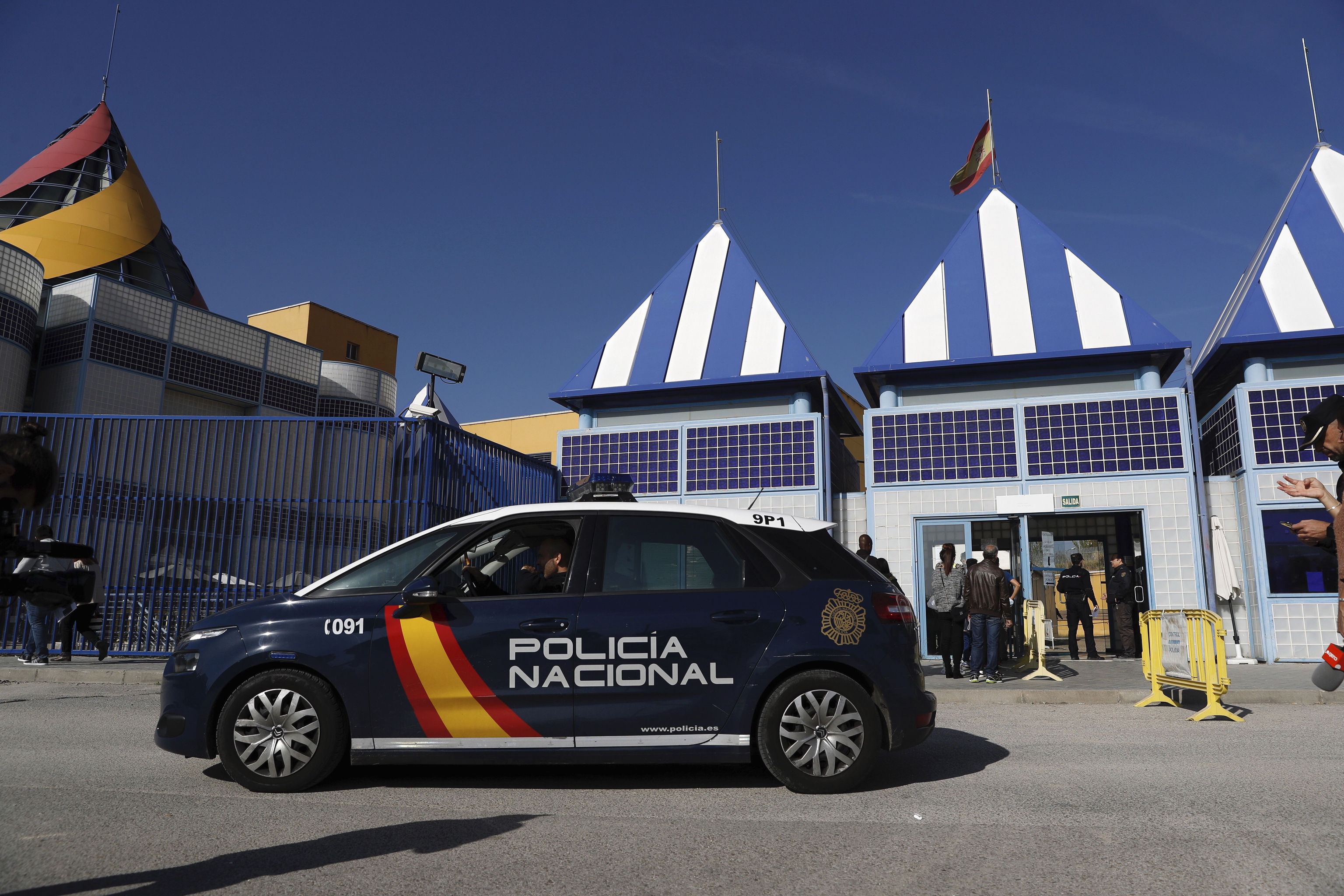 Las instalaciones del Centro de Internamiento de Extranjeros (CIE) de Aluche (Madrid).