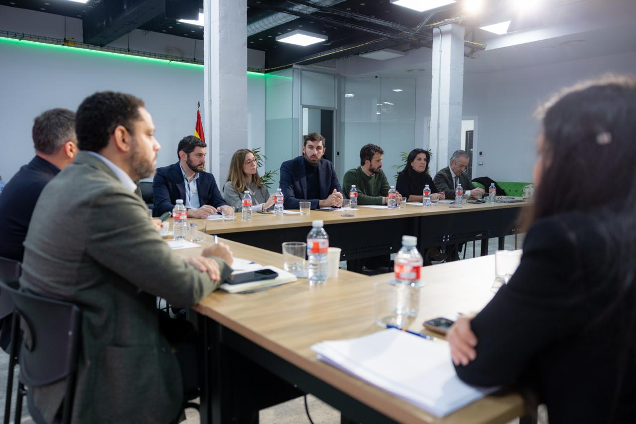 Reunión del Comité Ejecutivo Nacional de Vox, este lunes en la sede del partido
