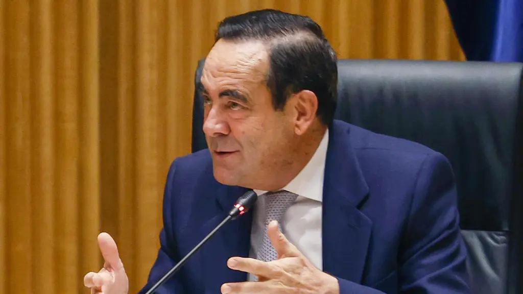 El expresidente del Congreso de los Diputados José Bono, durante la presentación de su libro