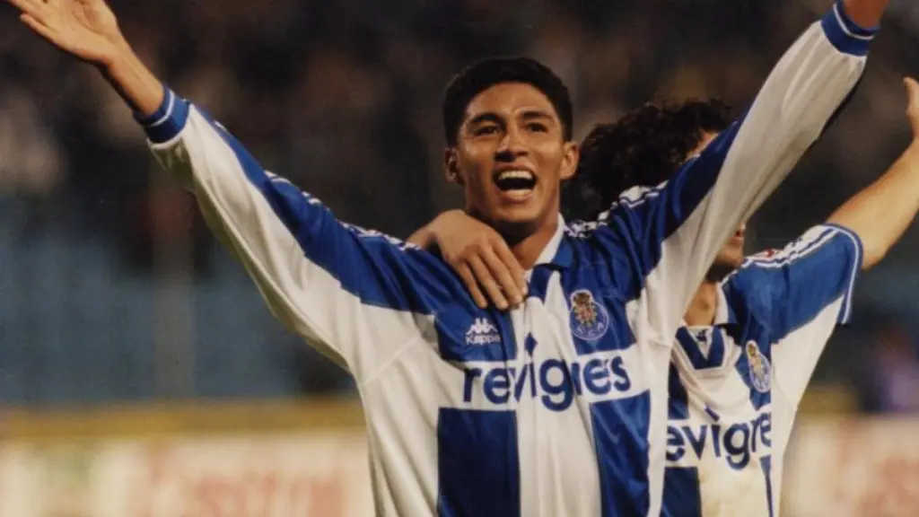 Mario Jardel, durante su etapa en el FC Porto