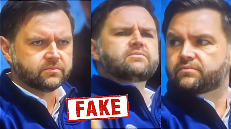 AI-generated video of JD Vance shared on X.