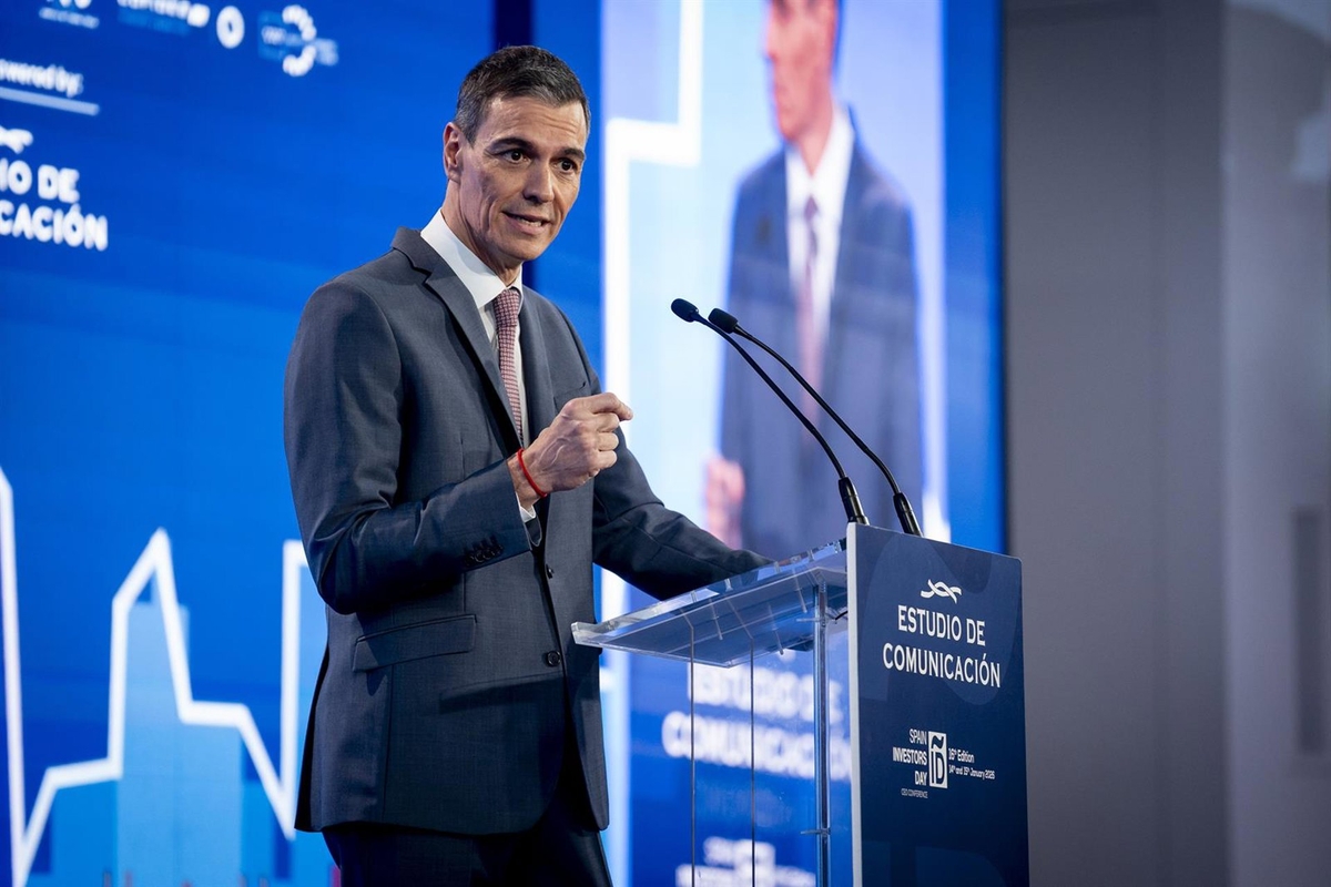 El presidente del Gobierno, Pedro