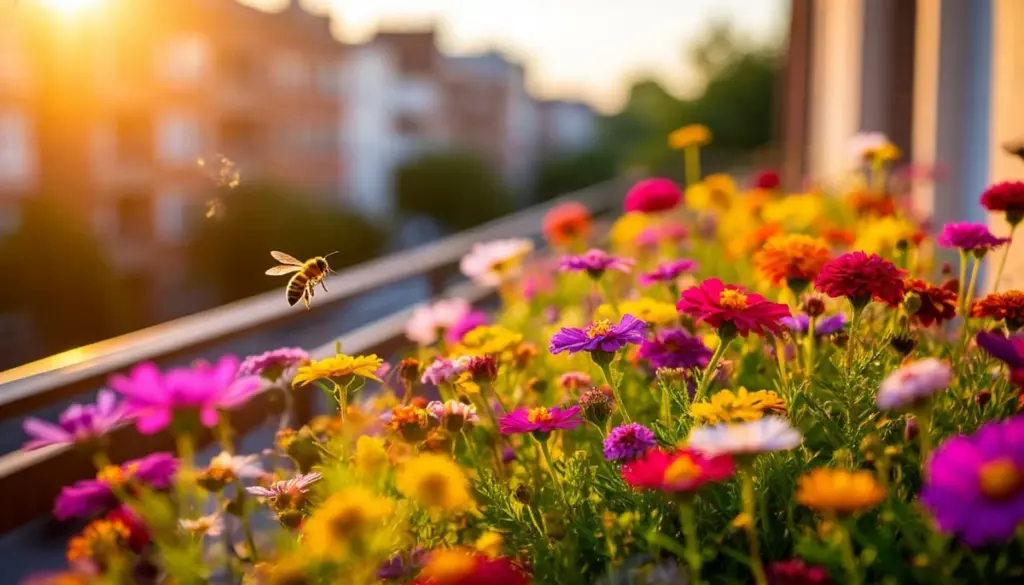 Abejas en peligro: el éxito de Het Bloemenproject en Meierijstad para tu balcón