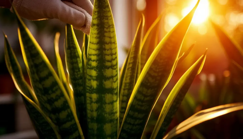 Abono de Sansevieria con leche desnatada: aporta calcio y refuerza sus hojas