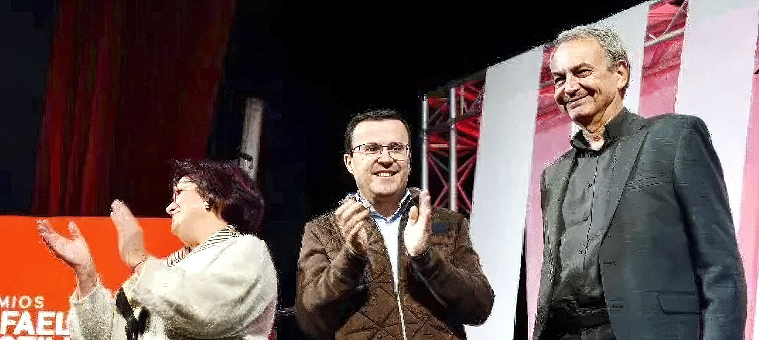 Zapatero con Gallardo, el 28 de noviembre de 2025.