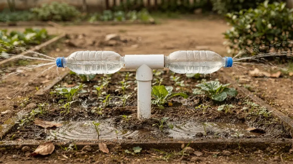 Adiós a la manguera: el sistema de irrigación con tubo de PVC que ahorra un 40%