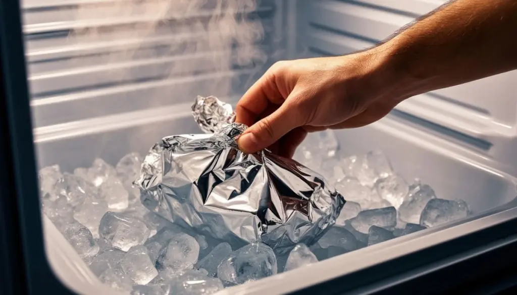 Adiós al hielo en el congelador: el truco del papel de aluminio para ahorrar luz