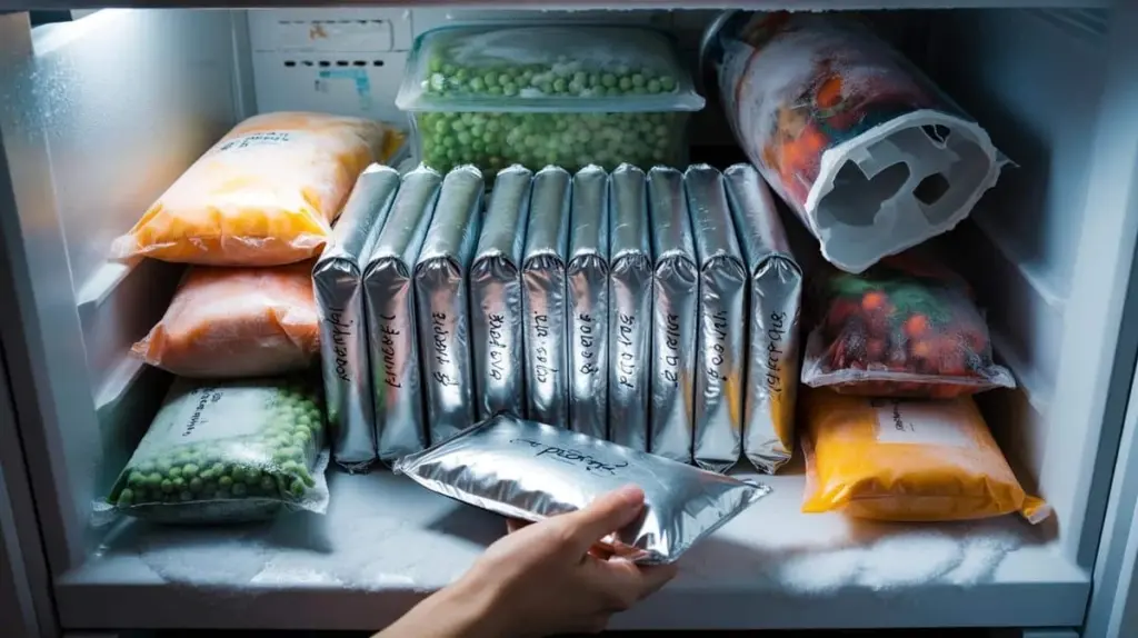 Adiós a los tuppers: por qué deberías poner papel de aluminio en tu congelador