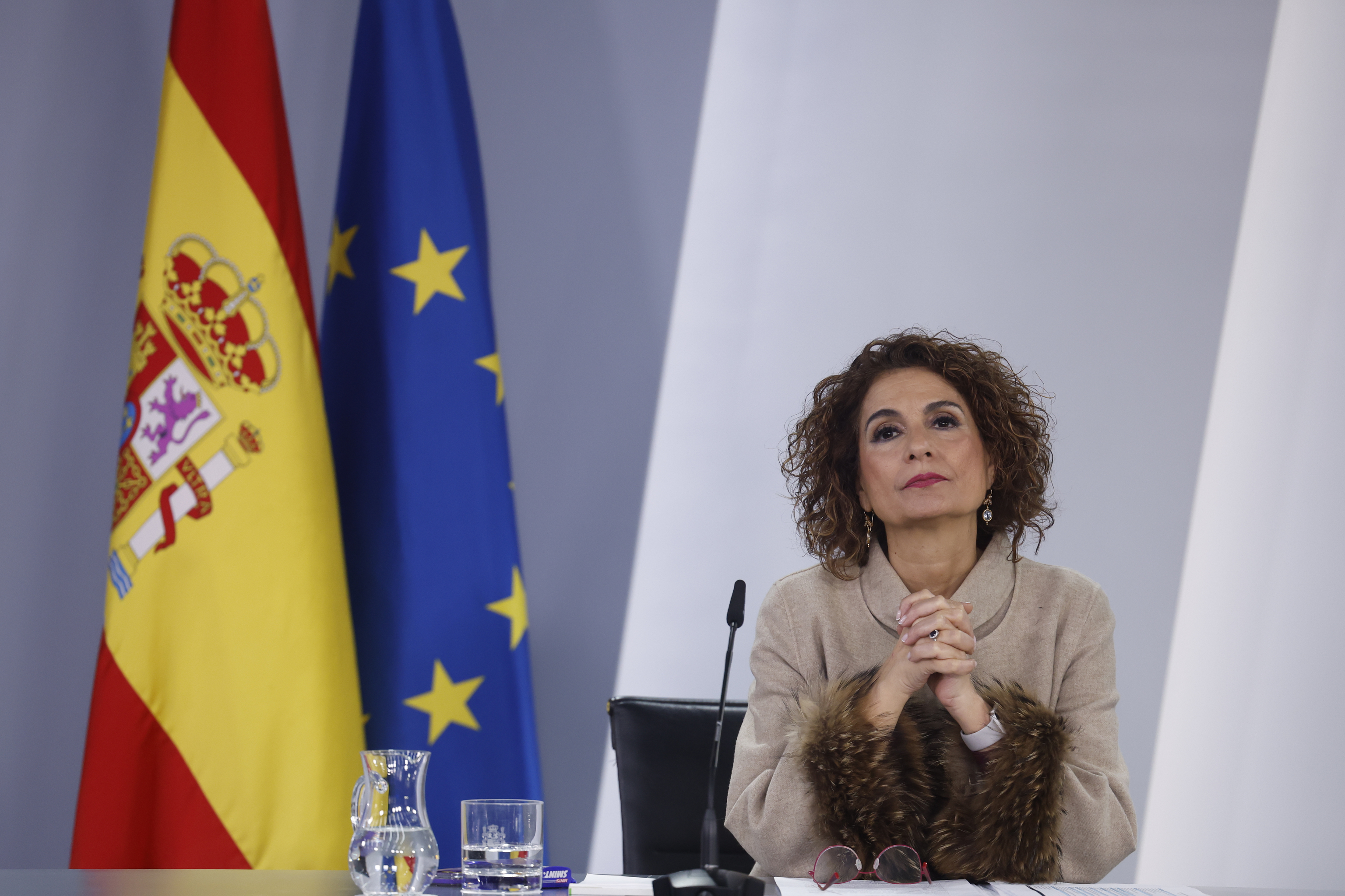 La vicepresidenta primera, María Jesús Montero.