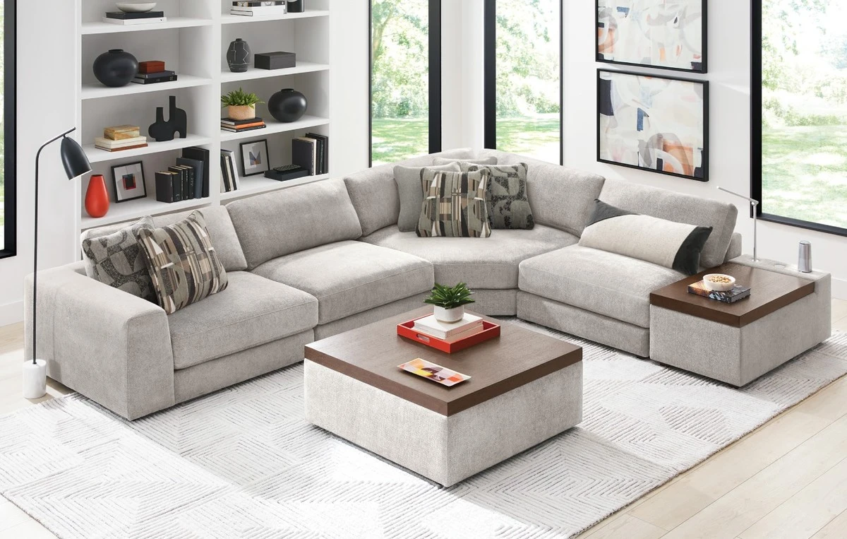Asientos modulares de Harvey Probber: optimiza tu salón con diseño industrial icónico - image 1