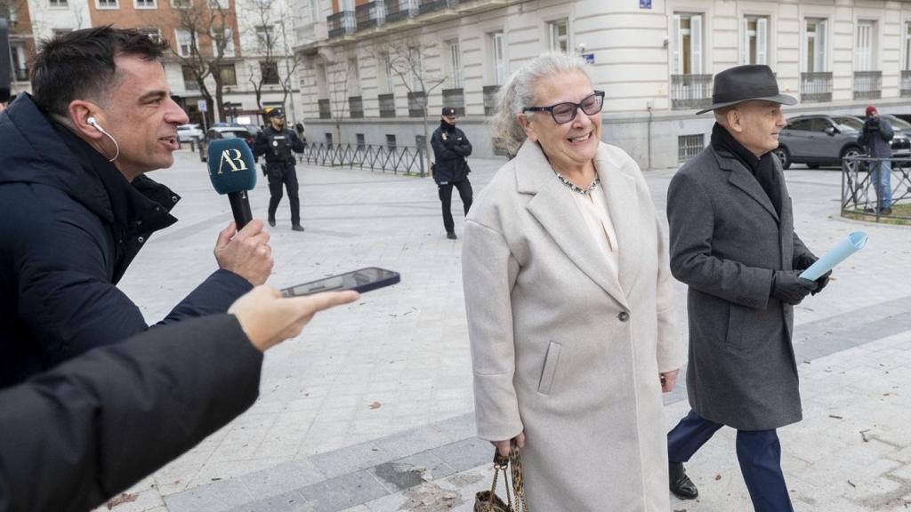 Carmen Pano, en la Audiencia Nacional.