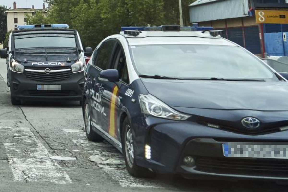 Coches de Polícía en una imagen de archivo