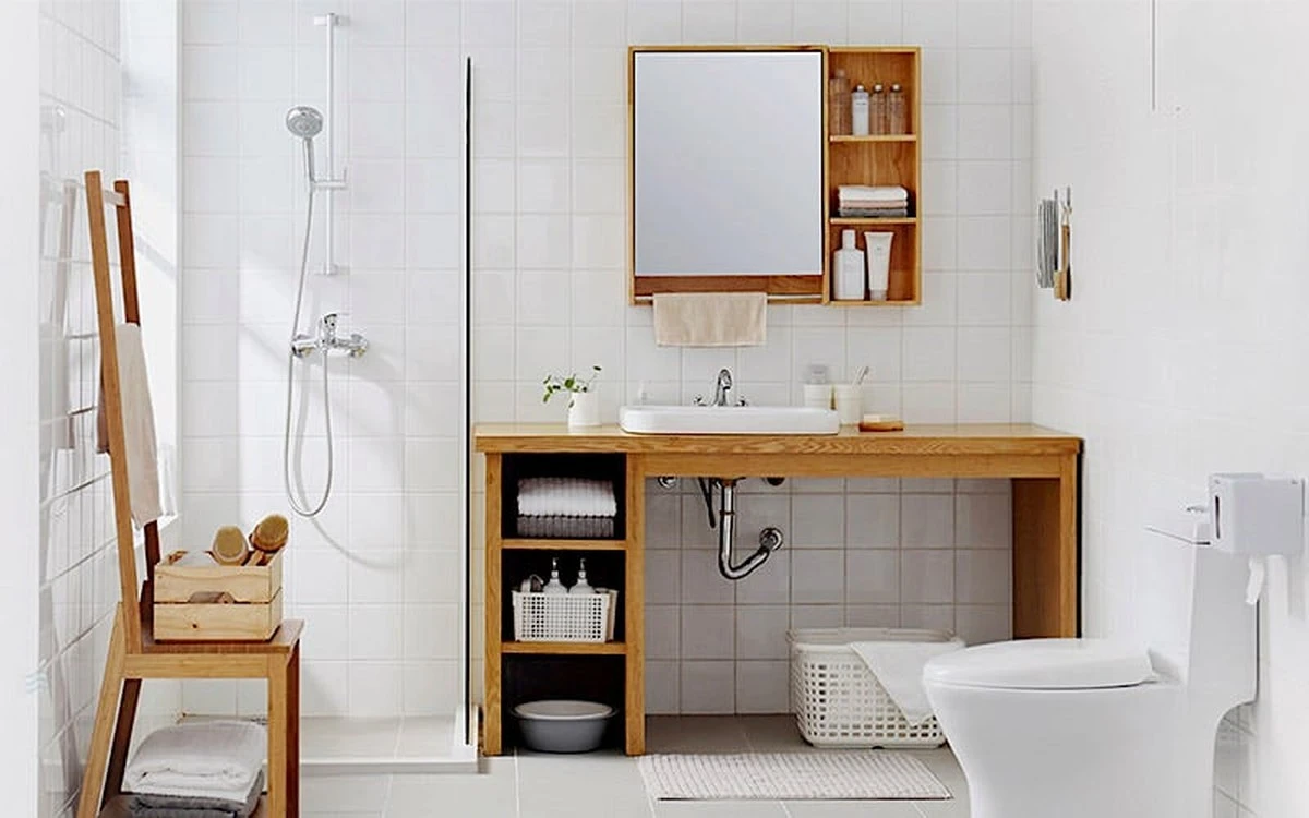 Baño en orden: organizador STOBY de Jysk de 10€ sin taladro para puertas - image 1