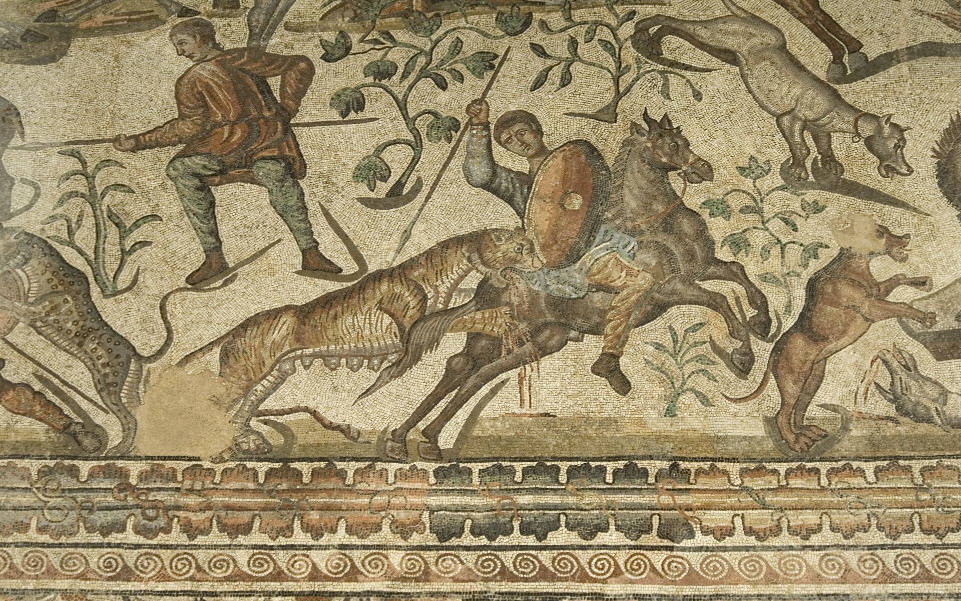 Foto: El pueblo de Castilla y León con el mayor número de mosaicos romanos de España. (Diputación de Palencia)