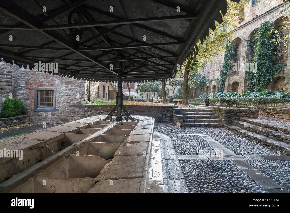 Bérgamo venció al cólera: lavaderos públicos de mármol que hoy son monumentos - image 1