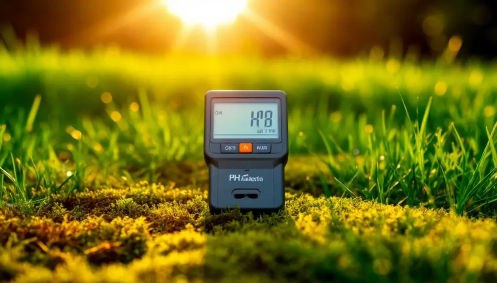 Césped con musgo: el encalado con dolomita corrige el pH en 15 días