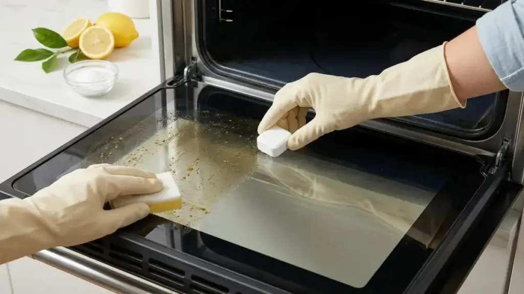 Cómo dejar tu horno como nuevo con un simple truco de bicarbonato