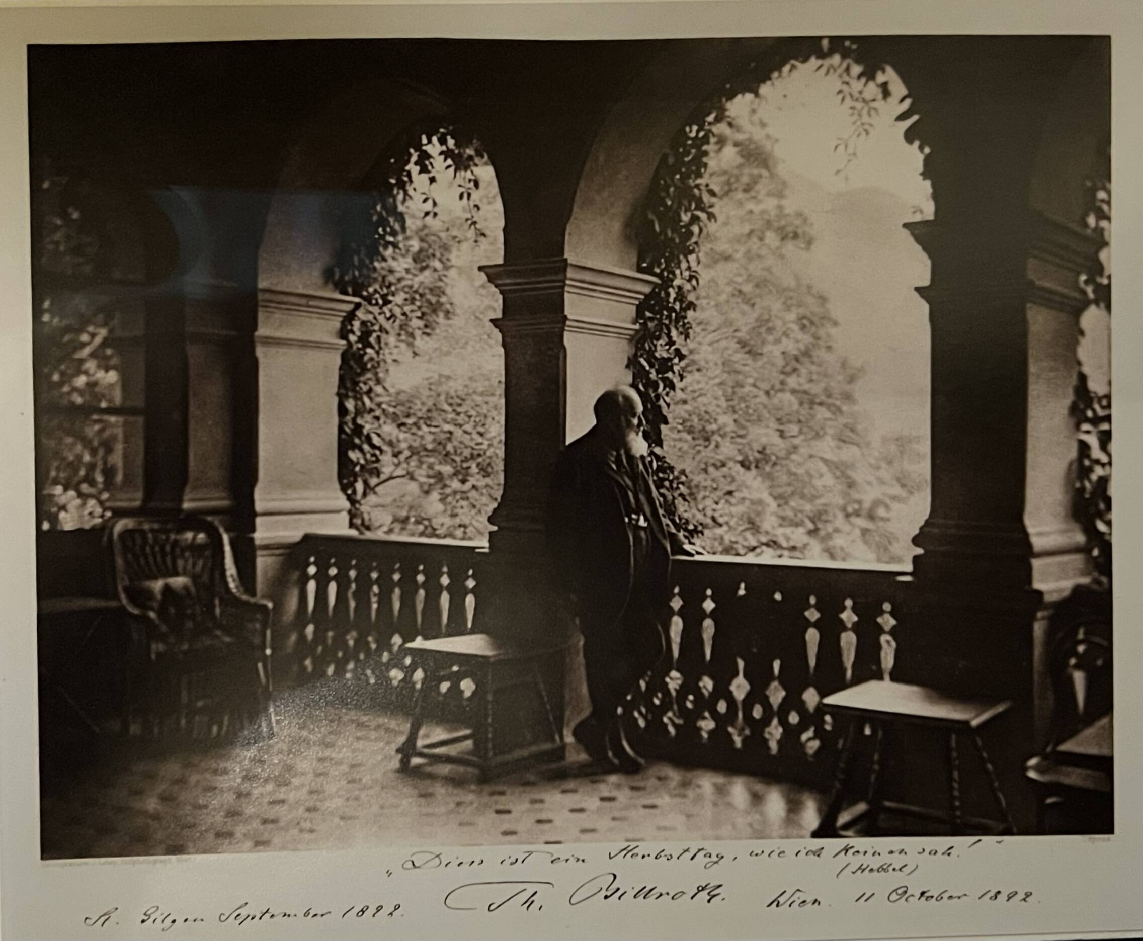 Theodor Billroth, uno de los padres de la cirugia moderna. (R. H. E)