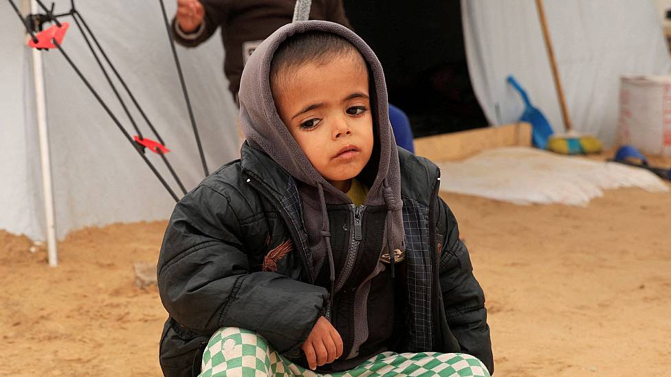 Niño en Gaza