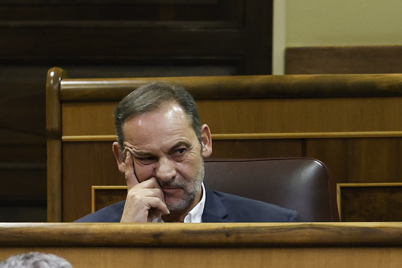 El ex ministro José Luis Ábalos en una imagen de archivo en el Congreso.