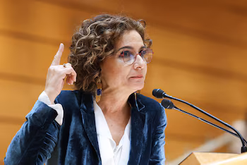 La vicepresidenta primera y