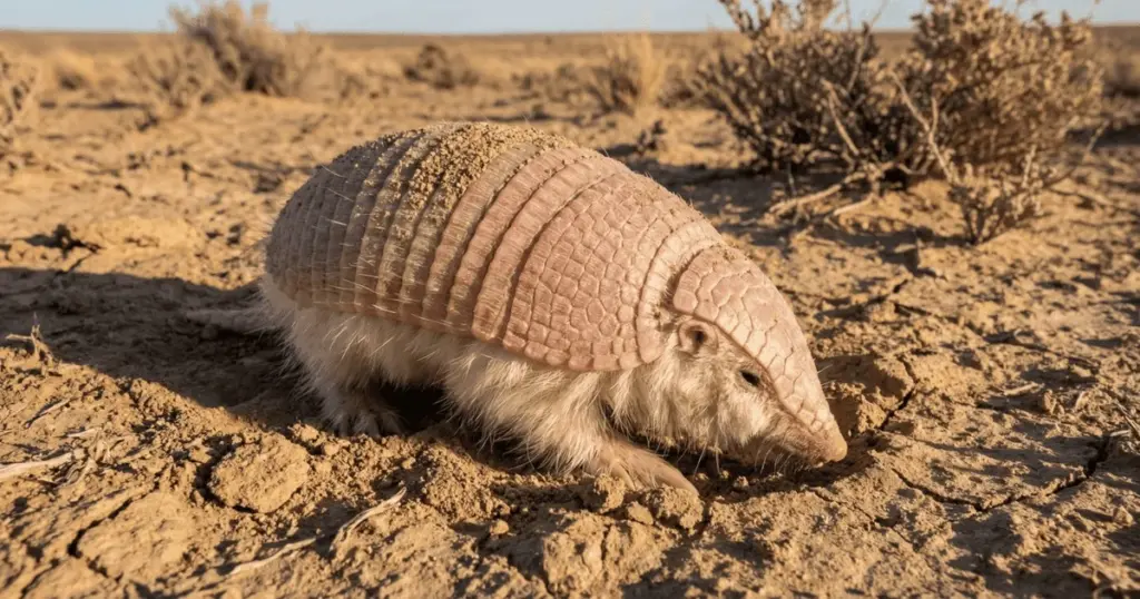 El tatu rosa argentino: el misterio que se esconde bajo la arena y desconcierta a los científicos
