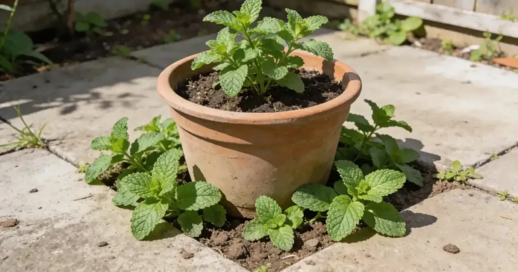 El truco secreto para proteger tus plantas de los insectos con solo unas hojas de menta
