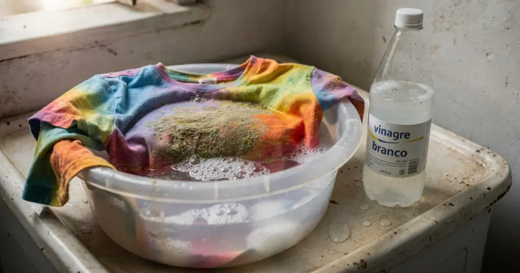 El vinagre blanco: tu arma secreta contra el moho en ropa de color