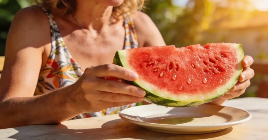 Esta fruta roja es el secreto para un corazón de hierro y piel de porcelana
