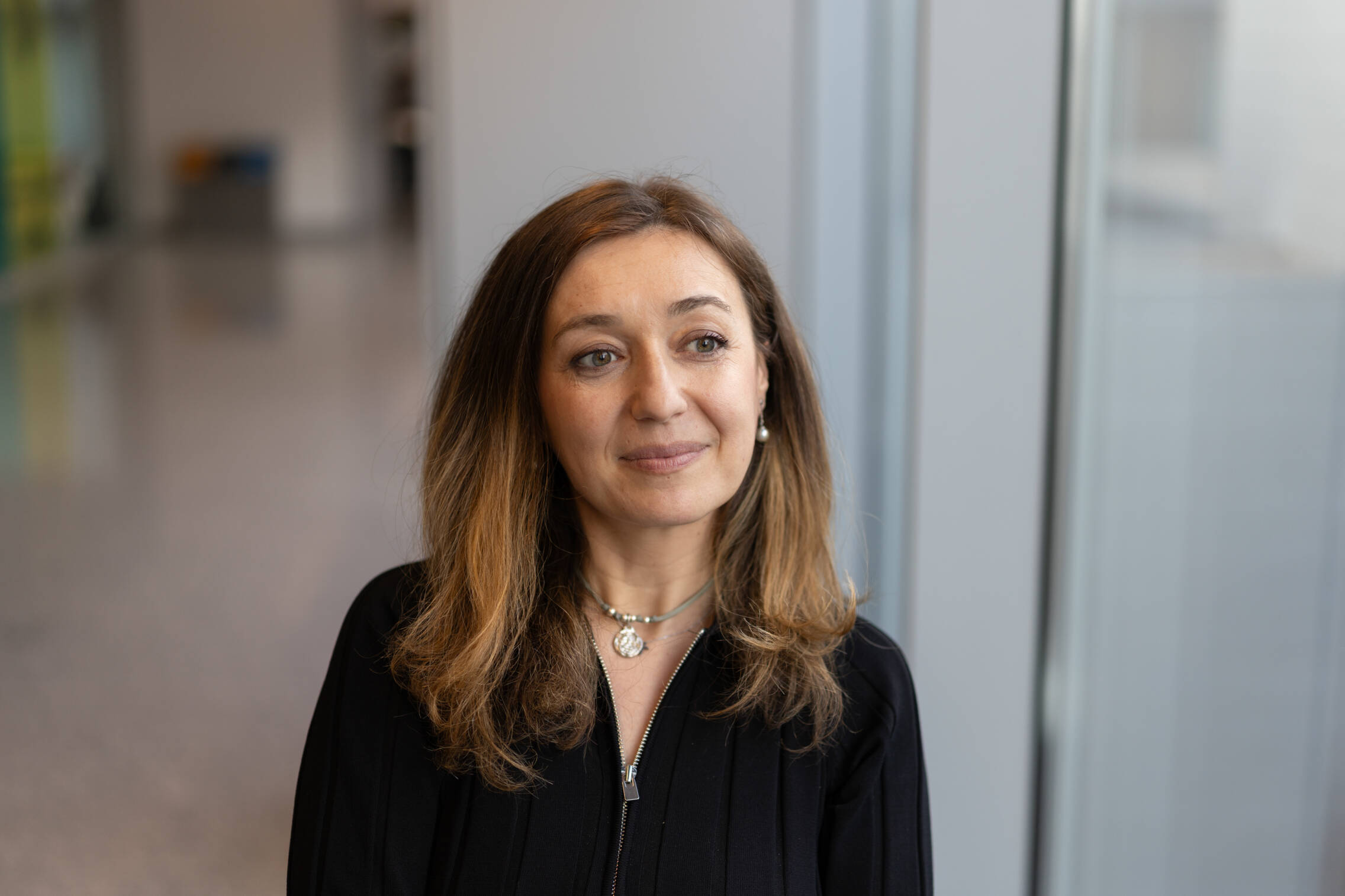 Foto: Cristina, paciente de cáncer de útero que ha conseguido ser madre. (A. M. V.)