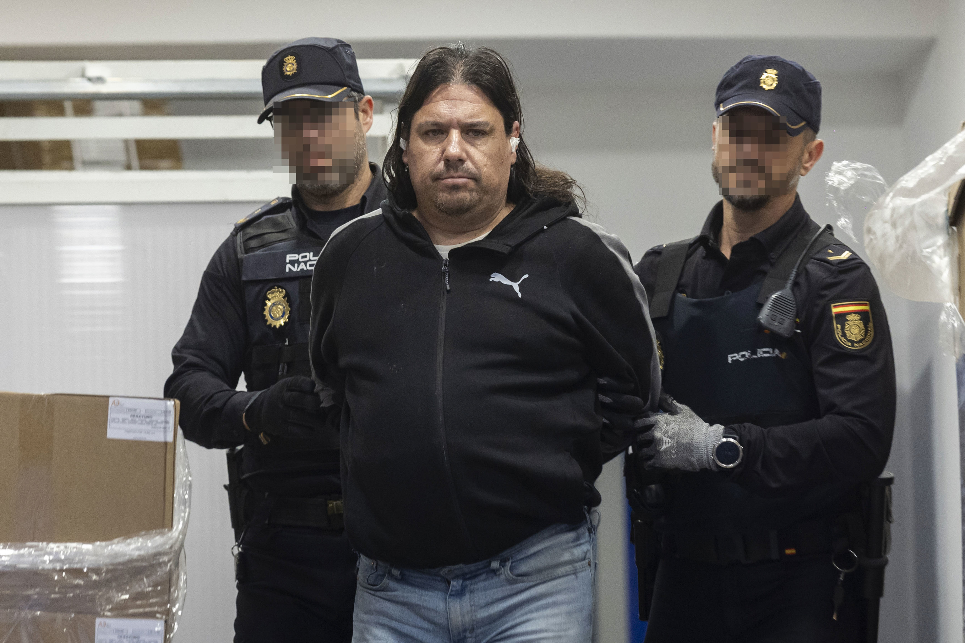 El hombre detenido por haber presuntamente retenido agredido sexualmente durante dos años a una mujer en Murcia.
