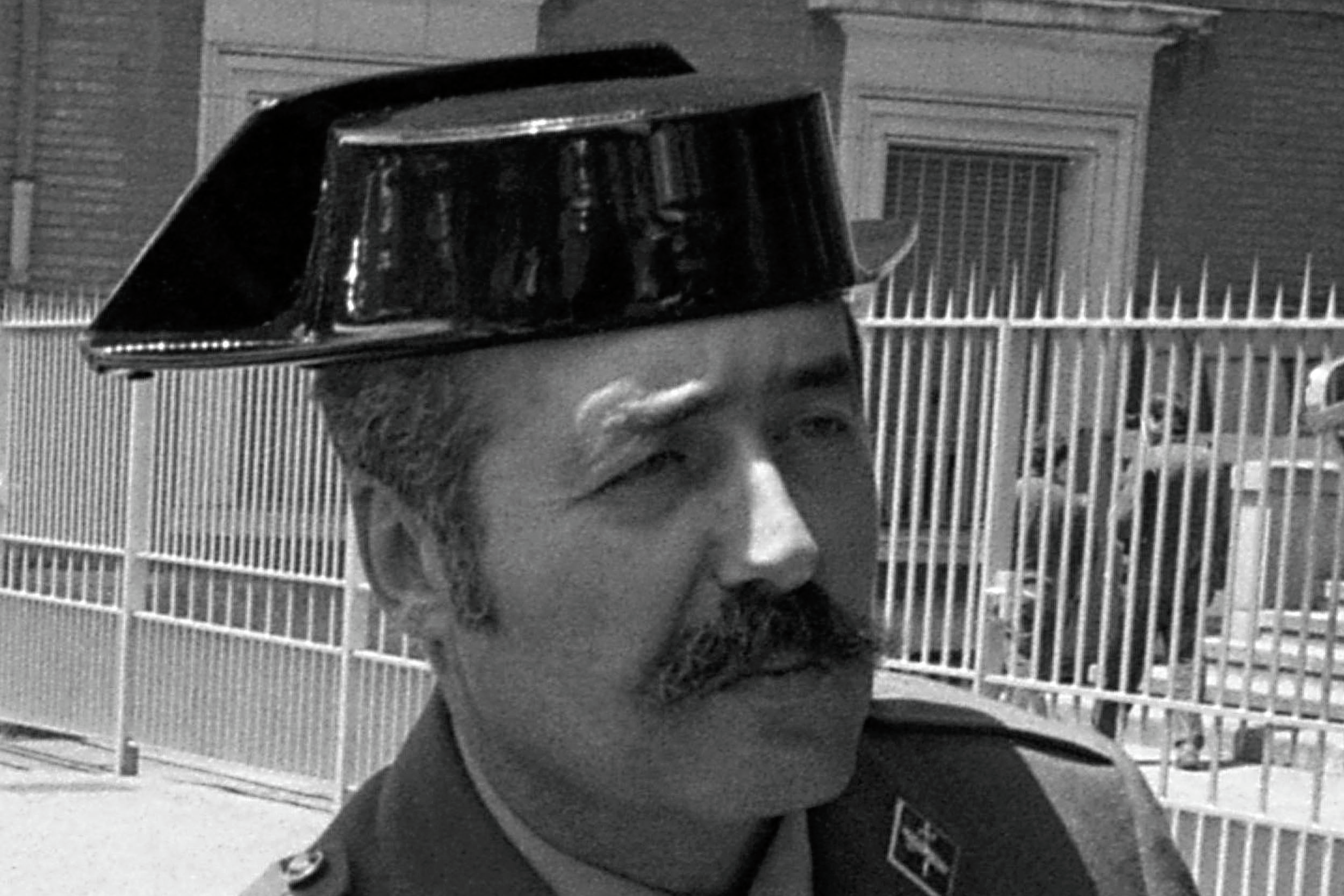 El teniente coronel de la Guardia Civil, Antonio Tejero, en 1980..