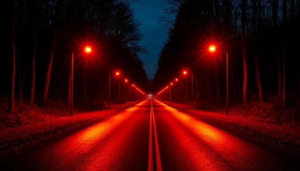 La extraña luz roja en las carreteras de Dinamarca: por qué no debes ignorarla
