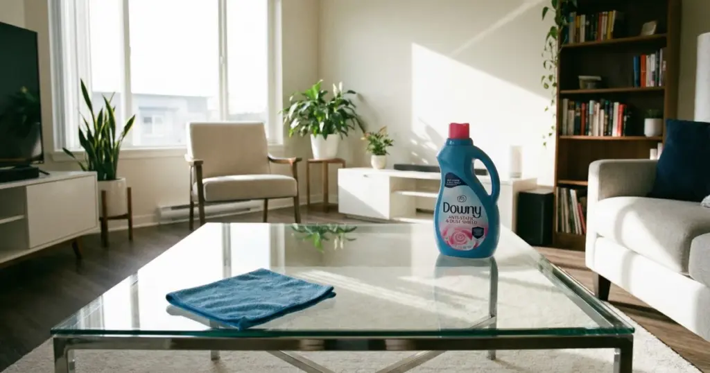 La solución casera con suavizante que repele el polvo y perfuma tu casa por días