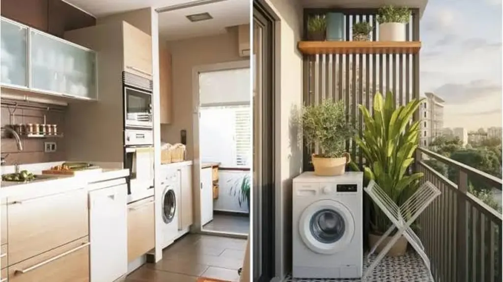 Lavanderos invisibles: puertas escamoteables y diseño de interiores para ocultar la colada