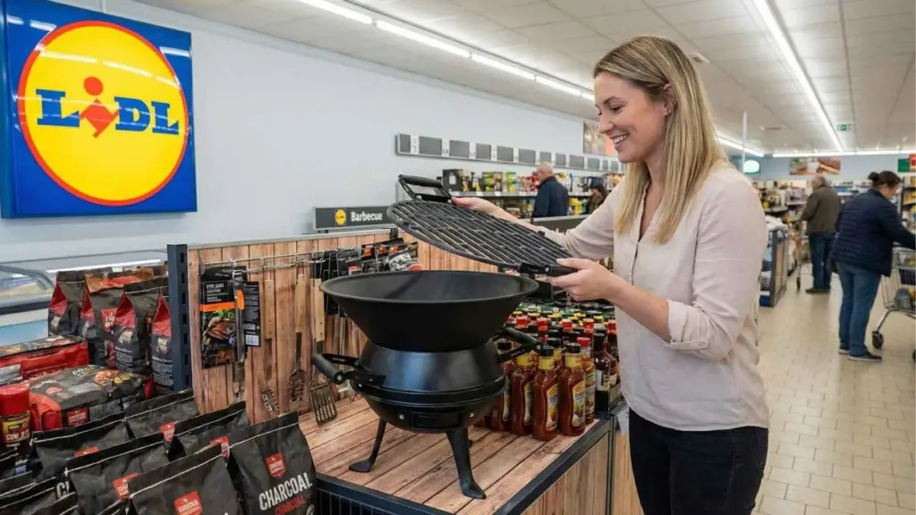Lidl evita multas en terrazas con su barbacoa de carbón con ventilación activa