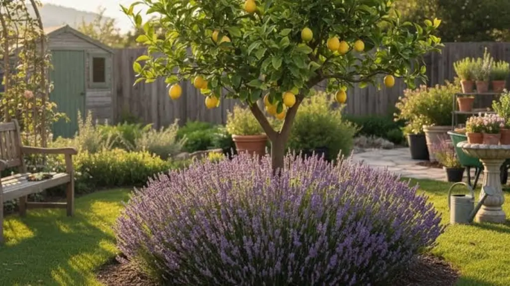 Limonero sano y sin plagas: por qué plantar Lavanda debajo es el truco definitivo
