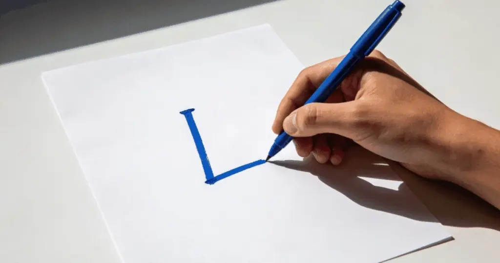 L inteligente: cómo las personas brillantes trazan la letra L según la grafología