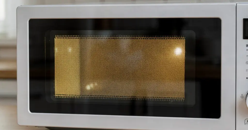 Los misteriosos puntos negros en la puerta de tu microondas: ¡No son solo para ver!